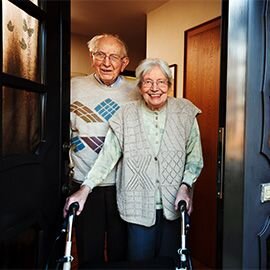 Senior couple